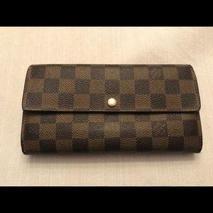 Louis Vuitton Sarah Damien Ebene Wallet